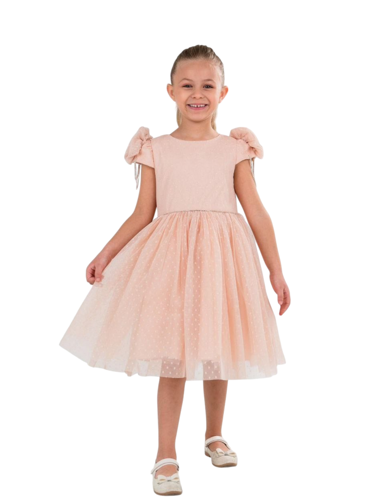 salmon party dress Blushouse